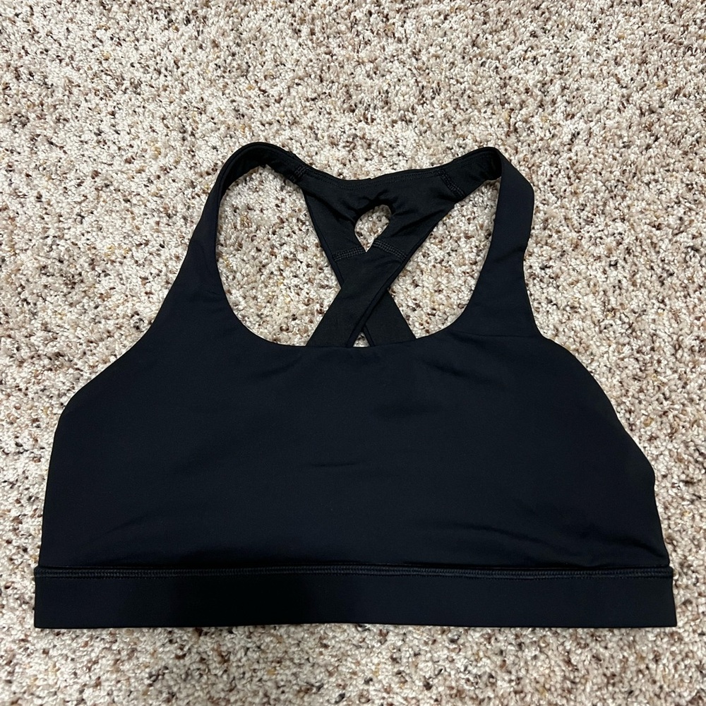 Black Sports Bra lululemon
